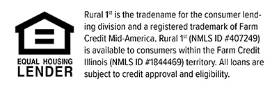 Equal Housing Lender disclaimer for Rural 1st
