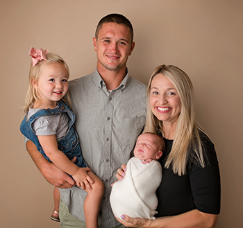 Ben Briggs and family