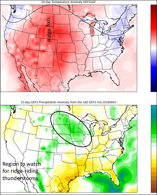 climate map for 2018 growing season