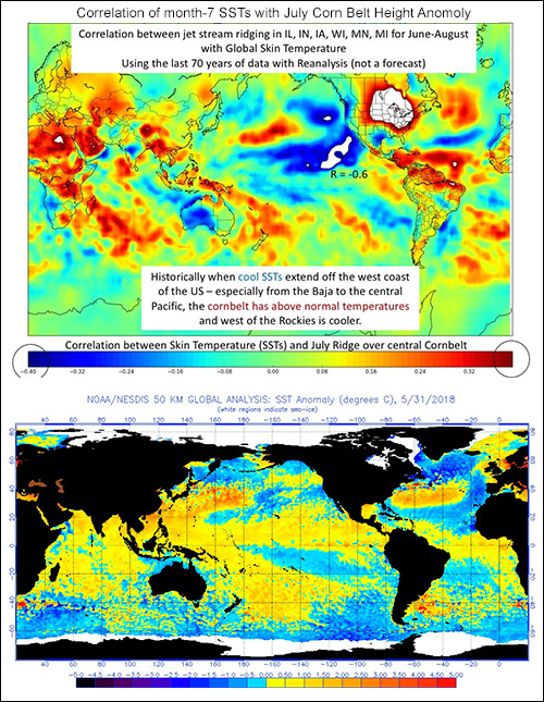 climate map for 2018 growing season