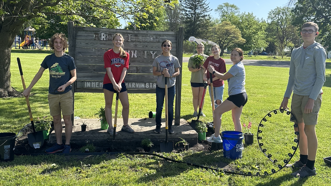 Heritage FFA planting project FCI Grants