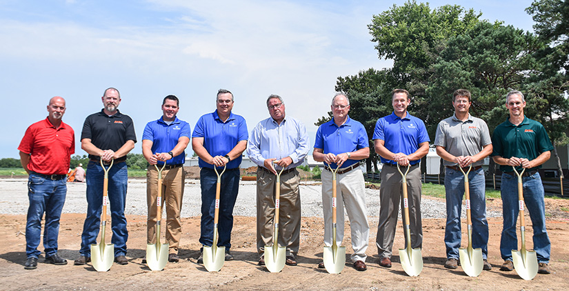 Groundbreaking for new Farm Credit Illinois building in Taylorville
