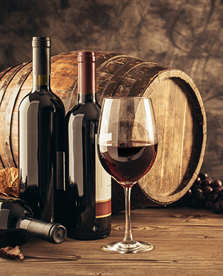 Wine, beer and spirits